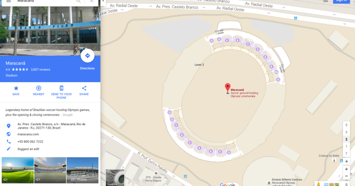 TNT - Google Maps takes you inside Rio de Janeiro's Olympic venues Inside Image 00